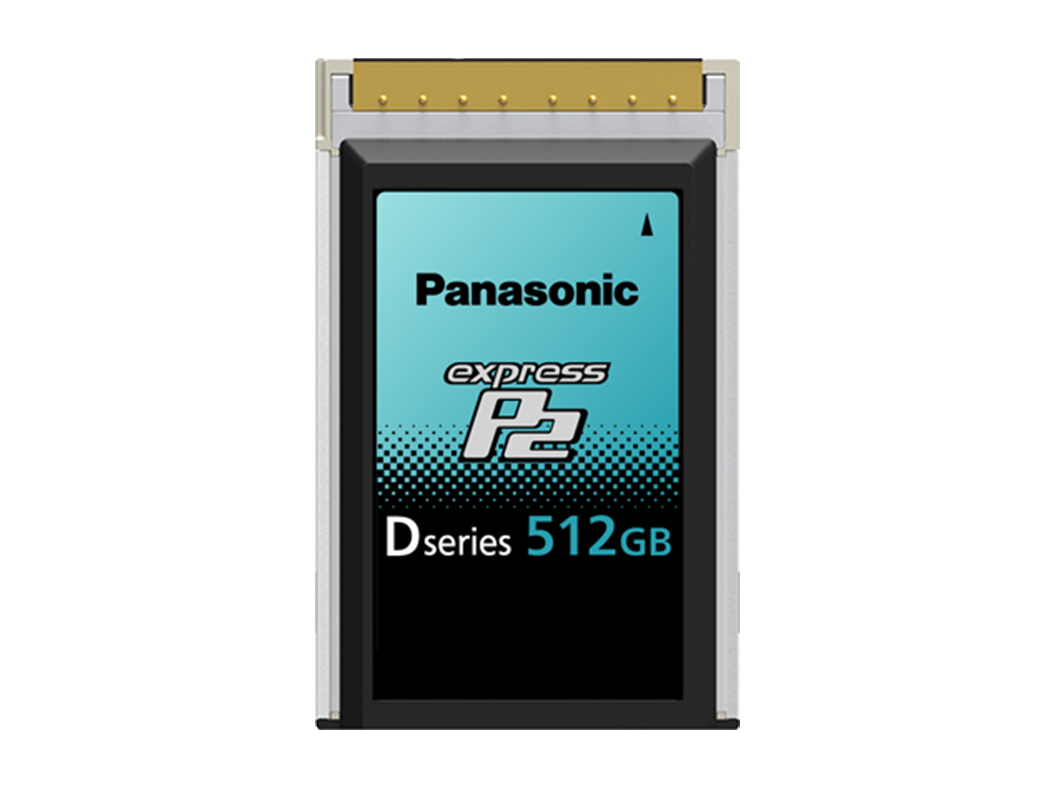 AU-XP0512DG 512GB D-Series expressP2 Card | Panasonic North 